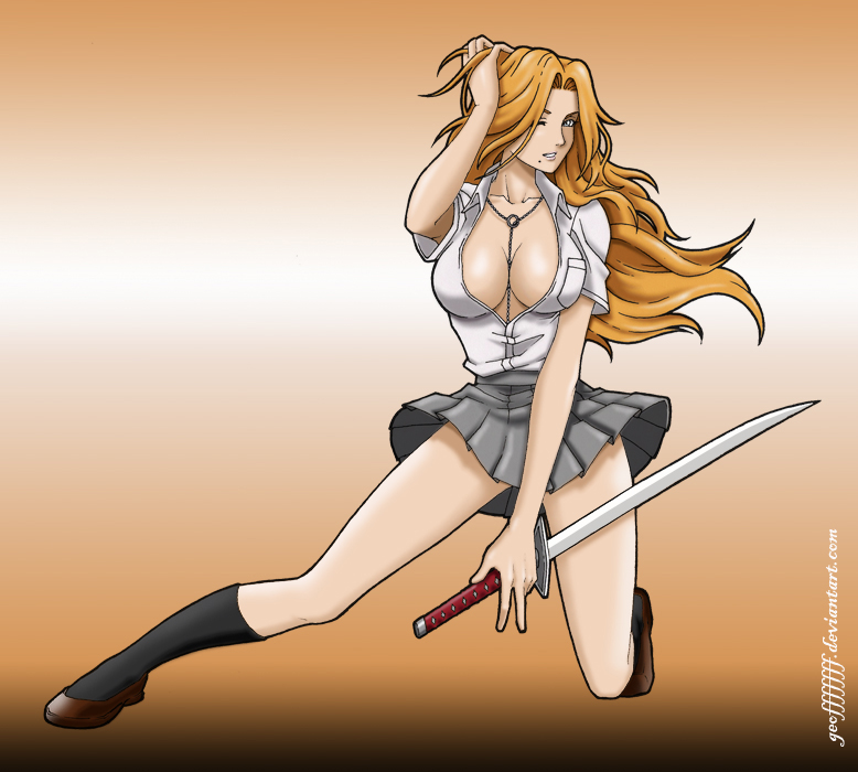 Para los Fans de Bleach aca va Matsumoto Rangiku ;)